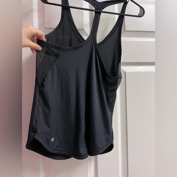 Black Lululemon racerback tank - Picture 3 of 3